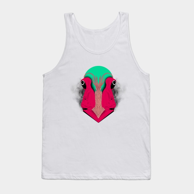 Squid Game Artwork Tank Top by Brains